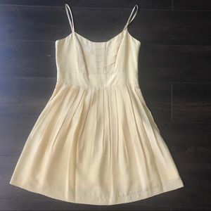 Girly Yellow Dress for Spring